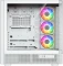 Modecom Volcano AQ300 ARGB White, Glasfenster Vorschaubild
