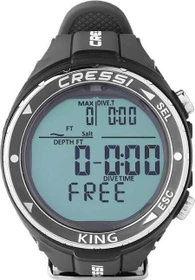 Cressi King Tauchcomputer schwarz