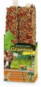 JR Farm Farmy's Grainless Wildsamen-Distelblüte, 140g