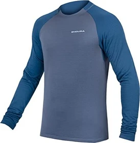 Endura SingleTrack Fleece Trikot langarm ensign blue (Herren)