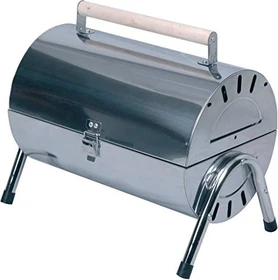 Haushalt International Picknickgrill edelstahl