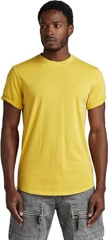 G-Star Lash T-Shirt kurzarm dark lemon (Herren)