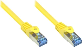 Good Connections RNS Patchkabel, Cat6a, S/FTP, RJ-45/RJ-45, 0.25m, gelb