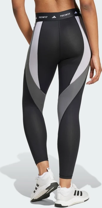 adidas TECHFIT Colorblock Hose 7/8 black/grey five (Damen)