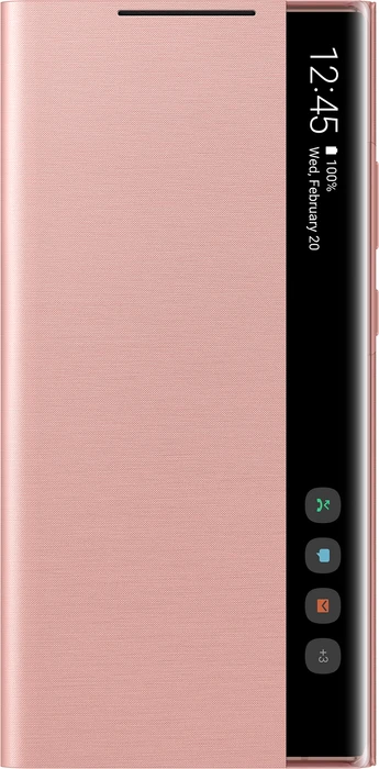 Samsung Clear View Cover für Galaxy Note 20 Ultra mystic bronze