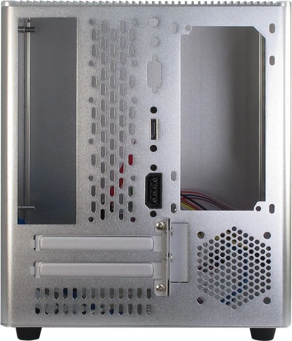 Inter-Tech Mini ITX E-M3 silber, Mini-ITX