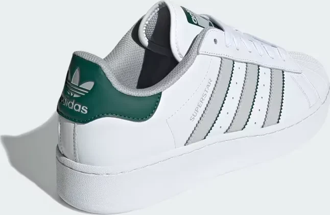 adidas Superstar XLG cloud white/grey two/collegiate green (Herren)