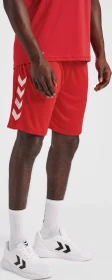 hummel Core XK Poly Trainingshose kurz rot