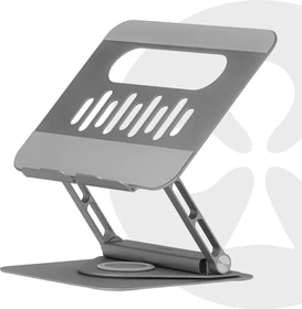 Club 3D Verstellbarer Laptop-Ständer aus Aluminium mit Hub, USB-C 3.0 [Buchse] (CSV-2554)