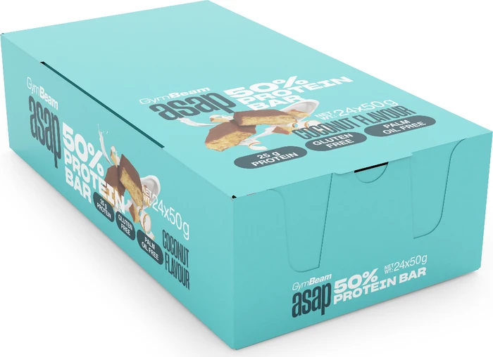 GymBeam ASAP 50% Protein Coconut 24x50g