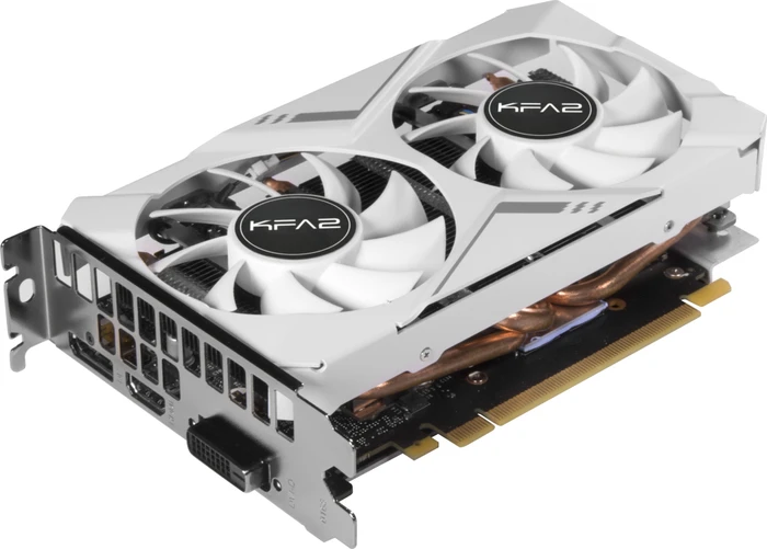 KFA2 GeForce GTX 1660 White Mini (1-Click OC), 6GB GDDR5, DVI, HDMI, DP