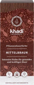 Khadi Haarfarbe mittelbraun,   100g