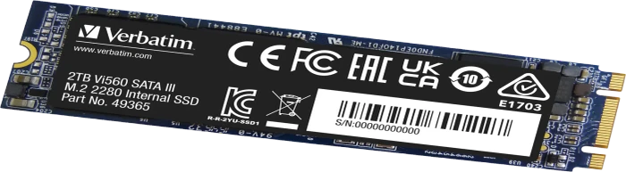 Verbatim Vi560 S3 SSD 2TB, M.2 2280 / B-M-Key / SATA 6Gb/s
