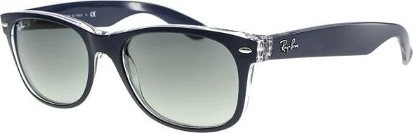 Ray-Ban RB2132 New Wayfarer Color Mix 52mm blue-transparent/grey gradient