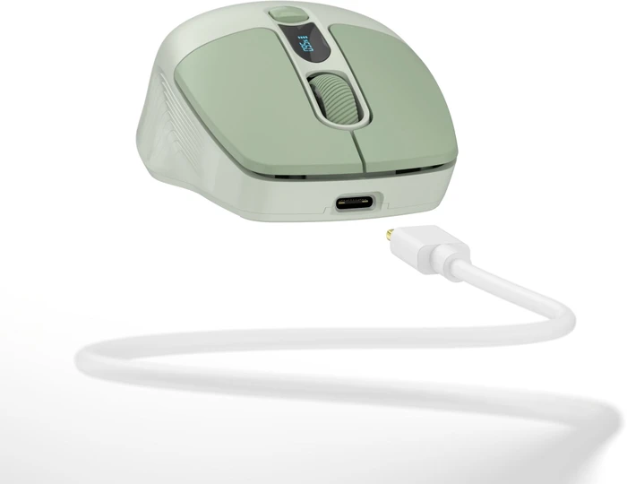 Eternico MSB270 Wireless Office Mouse hellgrün, USB/Bluetooth