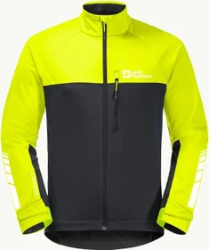 Jack Wolfskin Morobbia Funktionsjacke flashing yellow (Herren)