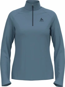 Odlo Besso Midlayer Half Zip Funktionsshirt langarm provincial blue (Damen)
