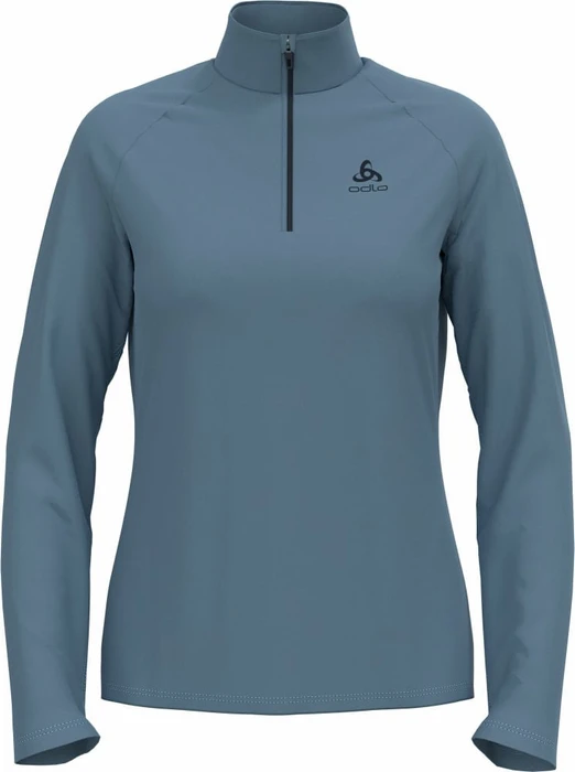 Odlo Besso Midlayer Half Zip Funktionsshirt langarm provincial blue (Damen)