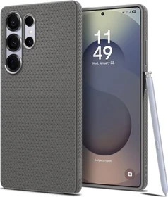 Spigen Liquid Air für Samsung Galaxy S25 Ultra Marble Gray
