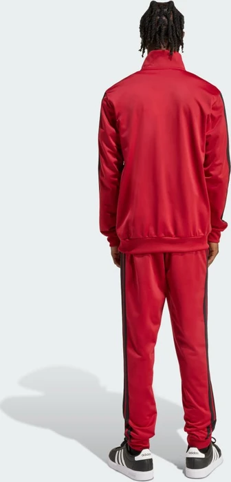 adidas Basic 3-Streifen Tricot Trainingsanzug active maroon (Herren)