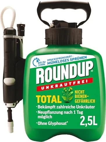 Evergreen Garden Care Roundup Unkrautfrei Total Drucksprüher, 2.5l