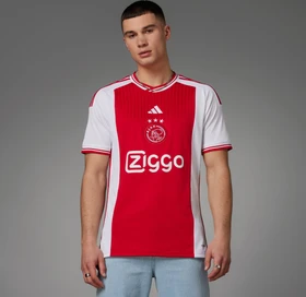 adidas Ajax 2023/2024 Heimtrikot white/bold red (Herren)