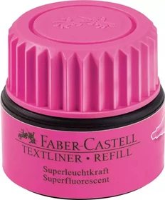 Faber-Castell Textliner 1549 refill ST28 25ml, pink