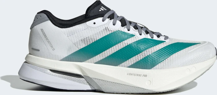 adidas Adizero Boston 13 EQT cloud white/pure teal/grey (Damen)