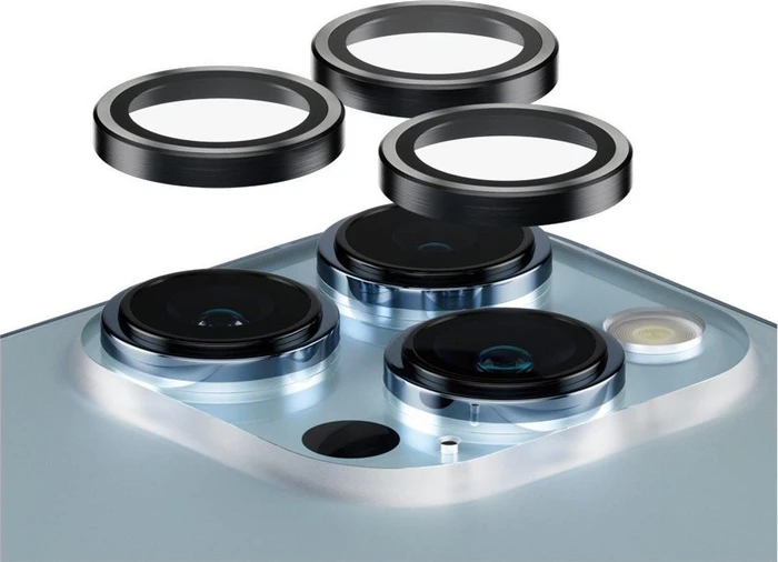PanzerGlass Hoops Camera Lens Protector für Apple iPhone 13 Pro/13 Pro Max schwarz