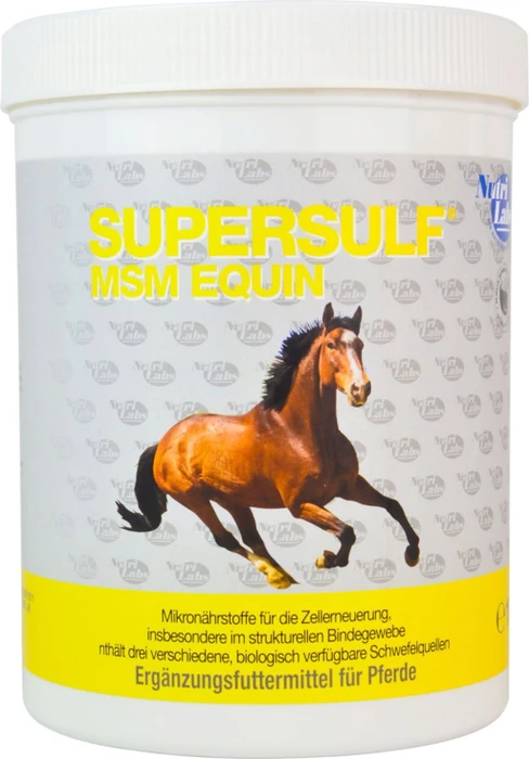 NutriLabs Supersulf MSM equin Pulver für Pferde, 1.00kg