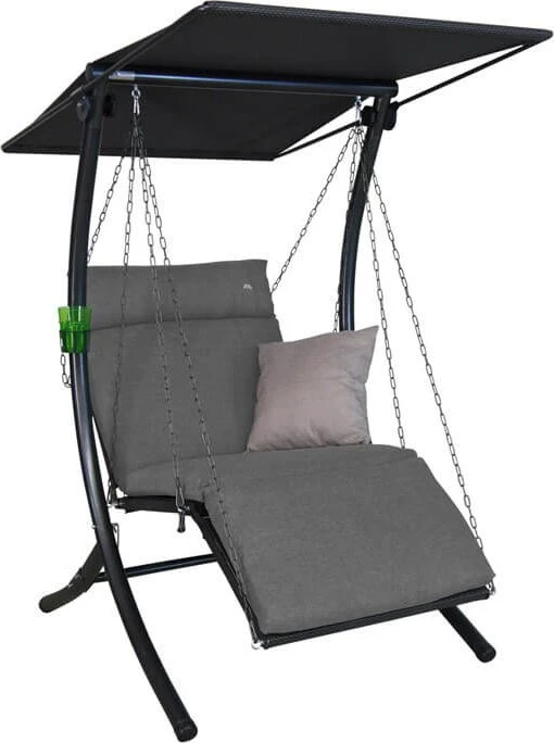 Angerer Swing Smart Hollywoodschaukel 1-Sitzer granit