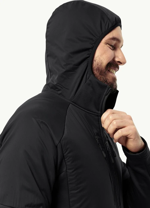 Jack Wolfskin Alpgrat Pro Ins Fz Funktionsjacke schwarz (Herren)