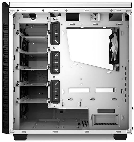 NZXT H440 weiß, Acrylfenster, schallgedämmt