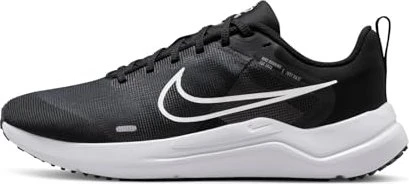 Nike Downshifter 12 black/smoke grey/pure platinum/white (Damen)