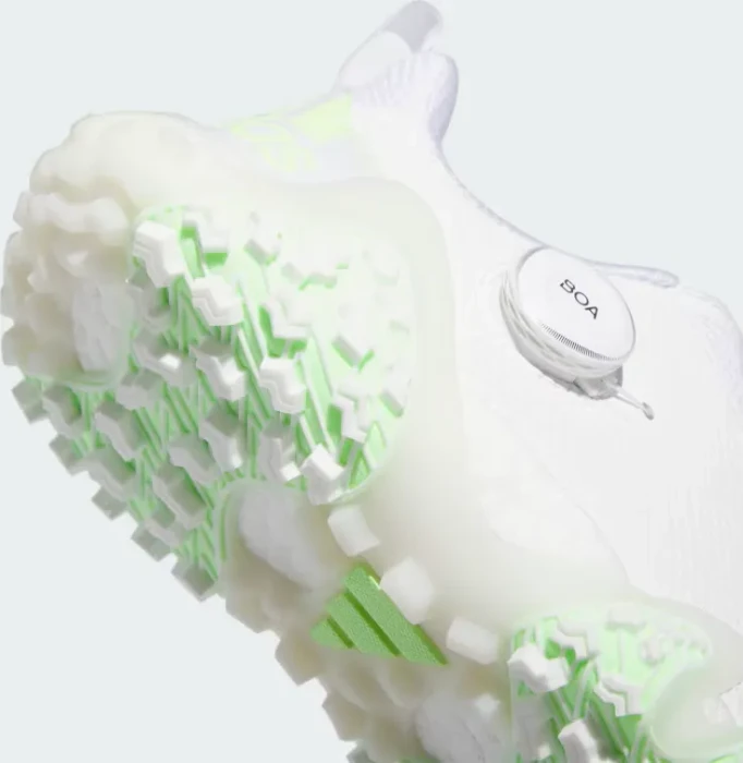 adidas CodeChaos 22 BOA Spikeless cloud white/green spark/crystal white (Damen)