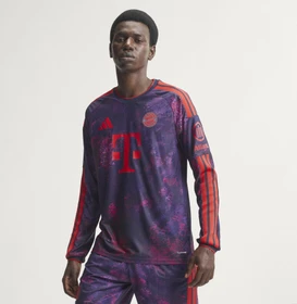 adidas FC Bayern München Authentic 2026/2027 Ausweichtrikot langarm (Herren)