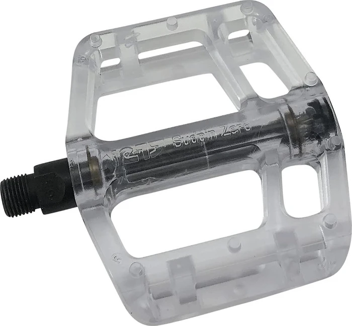 NC-17 Sudpin Zero Pro Plattformpedale transparent