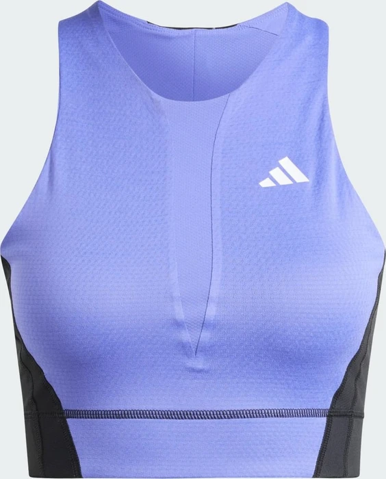 adidas Tennis Pro Heat.Rdy Crop-Top cobalt blue/black (Damen)