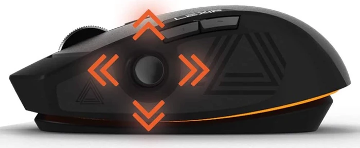 Lexip Pu94 3D Gaming Mouse schwarz, USB