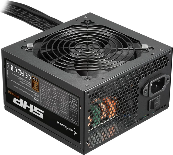 Sharkoon SHP Bronze 600W, ATX 2.3