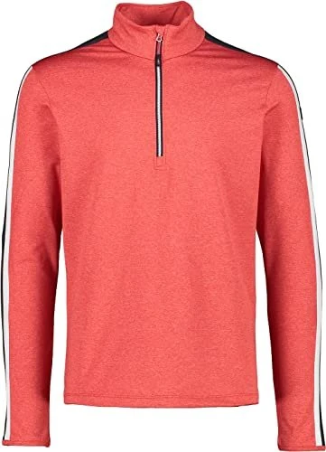 CMP Softech Fleece Melange 70's Funktionsshirt langarm ferrari melange/antracite (Herren)