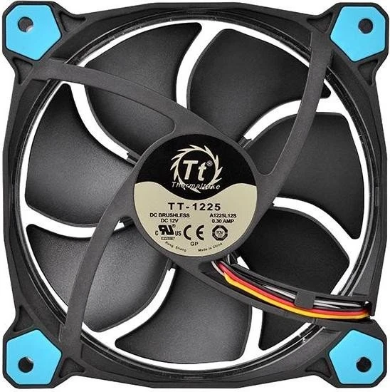 Thermaltake Riing 14 LED blau, 140mm, 2er-Pack