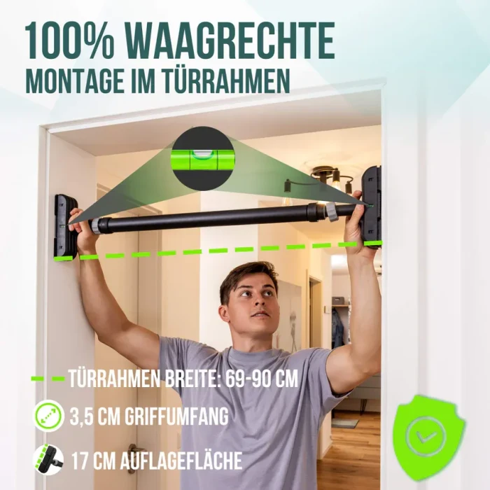 Pullup & Dip Türreck Teleskop Klimmzugstange