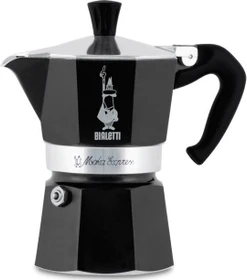 Bialetti Moka Express 6 Tassen Espressokanne schwarz