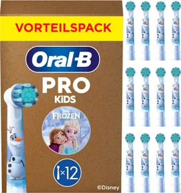 Oral-B Pro Kids Frozen Kinder-Ersatzbürste, 12 Stück