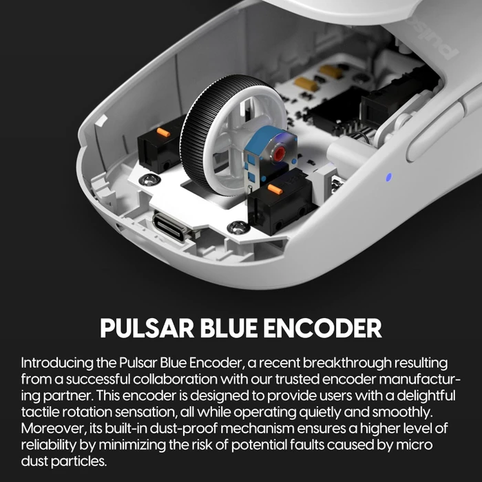 Pulsar Gaming Gears X2H Wireless weiß, USB
