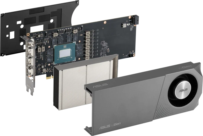 ASUS UGen Arc Pro B70, UGEN-ARC-PRO-B70-32G, 32GB GDDR6, 4x DP