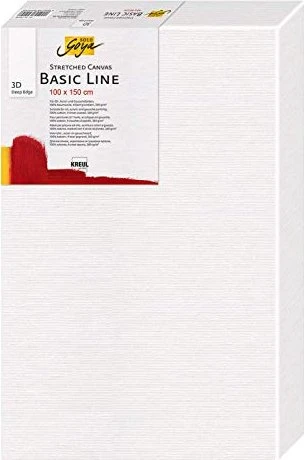 Kreul SOLO GOYA 3D Stretched Canvas Basic Line, 380g/m², 1m x 150cm