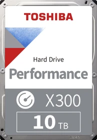 Toshiba X300 Performance 10TB, 512e / 3.5" / SATA 6Gb/s, bulk
