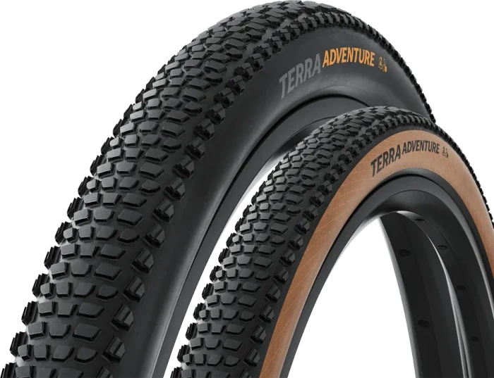 Continental Terra Adventure 28", 700x45C Trail Casing Grip Compound Reifen schwarz/transparent